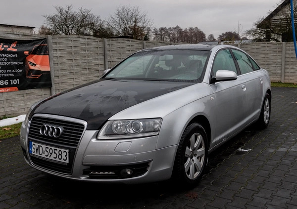 Audi A6 cena 22000 przebieg: 268200, rok produkcji 2008 z Sulęcin małe 352